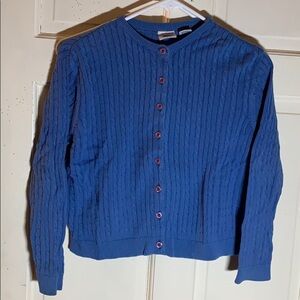 🌺The Rugged Bear blue knit sweater Sz 8